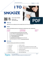 Born To Snooze American English Student Ver2