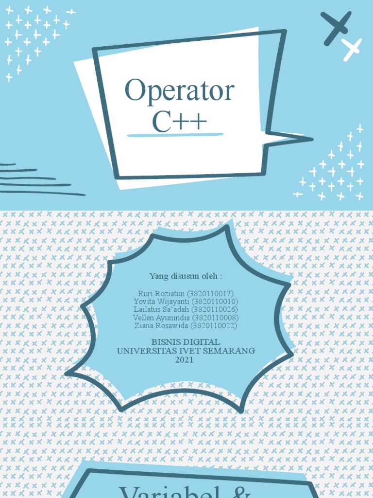 Panduan Operator C++ | PDF | Komputer