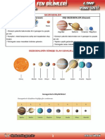 6.sinif Fen Bilimleri Tum Uniteler Konu Ozetleri