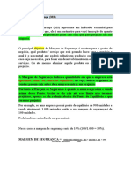 Aula Sobre A Margem de Segurança 07.04.2021