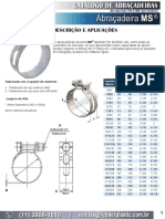 Catalogo Abraçadeiras - Msa