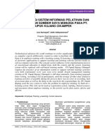 Implementasi Sistem Informasi Pelatihan Dan Peningkatan Sumber Daya Manusia Pada Pt. Pupuk Kujang Cikampek