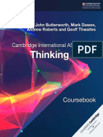 Cambridge International AS and A Level Thinking Skills