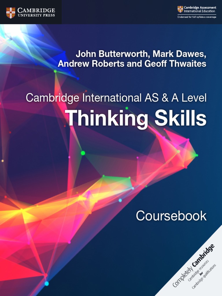 Cambridge International AS and A Level Thinking Skills | PDF