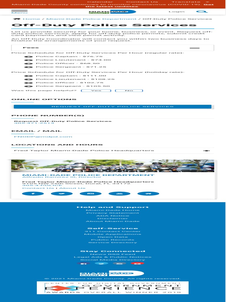 Off-Duty Police Services | PDF | Information Technology | Computing