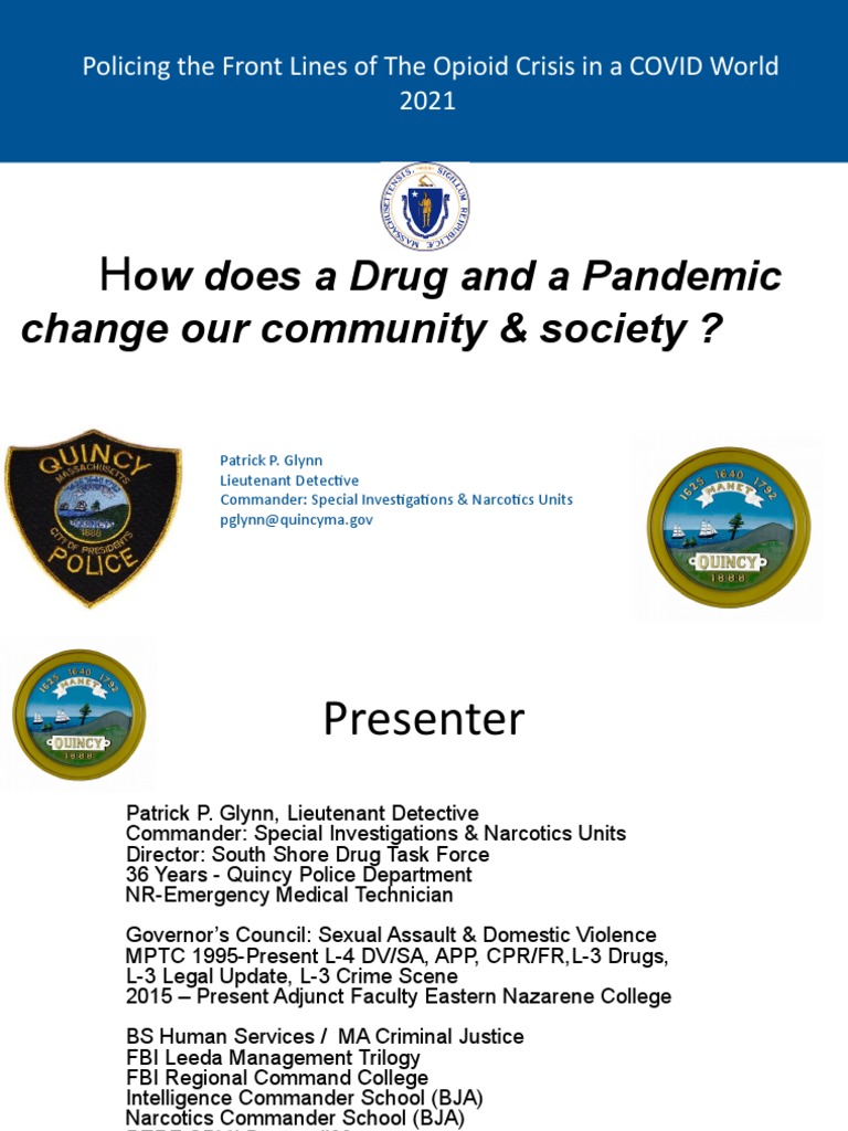 Opioid Crisis and COVID-19 Impact Analysis | PDF | Naloxone | Drug Overdose