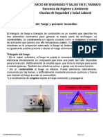 CHARLA 005-2020 Hablemos Del Triangulo Del Fuego y Como Prevenir Incendios