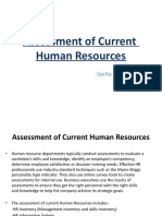 Assessment of Current Human Resources: - Sarita Bhandari
