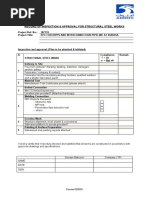 Fabrication & Erection of Steel Works Checklist | PDF | Metal ...
