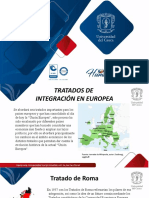 Tratados de Integración en Europa