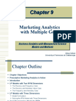 Marketing Analytics With Multiple Goals: Business Analytics With Management Science Models and Methods