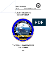Flight Training Instruction, Tactical Strike Formation