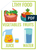 Healthy Food: Fruits Vegetables