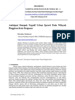 Antisipasi Dampak Negatif Urban Sprawl Pada Wilayah Pinggiran Kota Denpasar