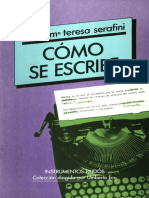 Serafini (1994) Como Se Escribe