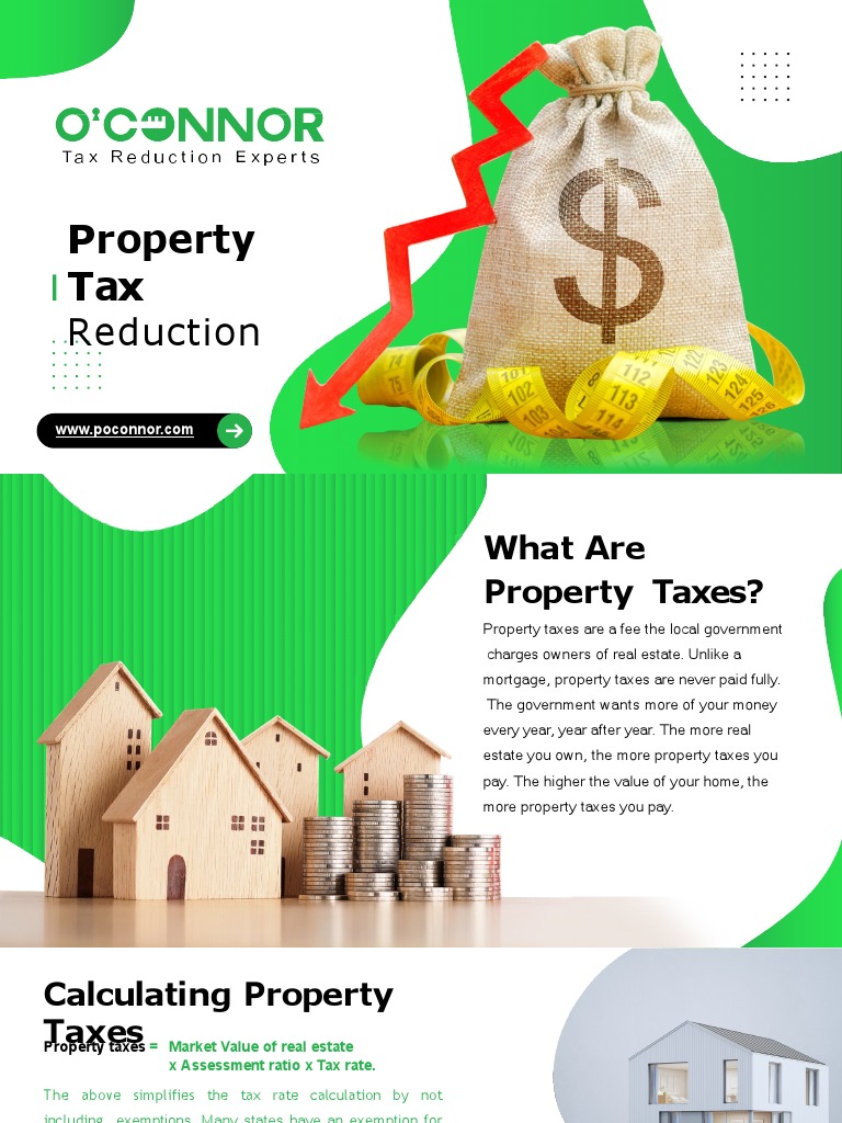 Why O'Connor For Property Tax Reduction? PDF Property Tax Real