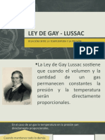 Ley de Gay - Lussac
