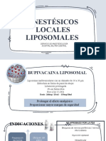 Anestésicos Liposomales