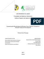 Caracterização Microbiológica de Bivalves Vivos_Efeito do Transporte e Variação Temporal Entre Espécies