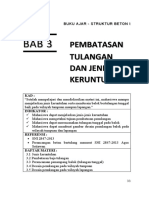 Bab 3 Pembatasan Tulangan Dan Jenis Keruntuhan