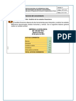 3.4 Actividades de Transferencia Del Conocimiento: Taller: Análisis de Los Estados Financieros