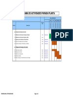 Cronograma Actividades Celda Flotacion