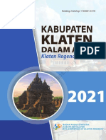 Kabupaten Klaten Dalam Angka 2021