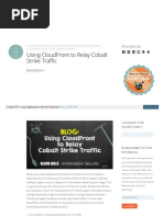 Using Cloudfront To Relay Cobalt Strike Tra C: Follow Us