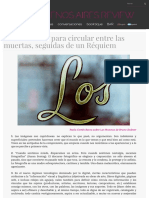 Cortes Rocca - Instrucciones para Circular Entre Las Muertas, Seguidas de Un Réquiem - The Buenos Aires Review - Di