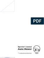 Auto Mower: Operator S Manual