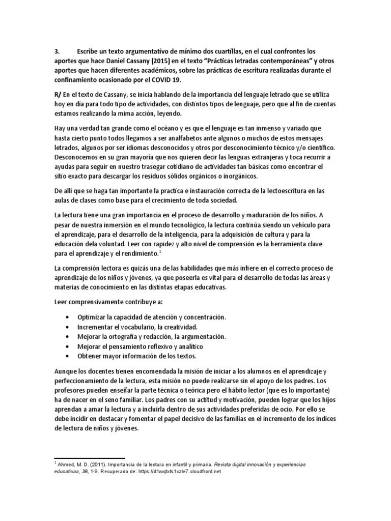 rural Álbum de graduación Indomable Lectura Critica, Daniel Cassany | PDF | Escritura | Cerebro