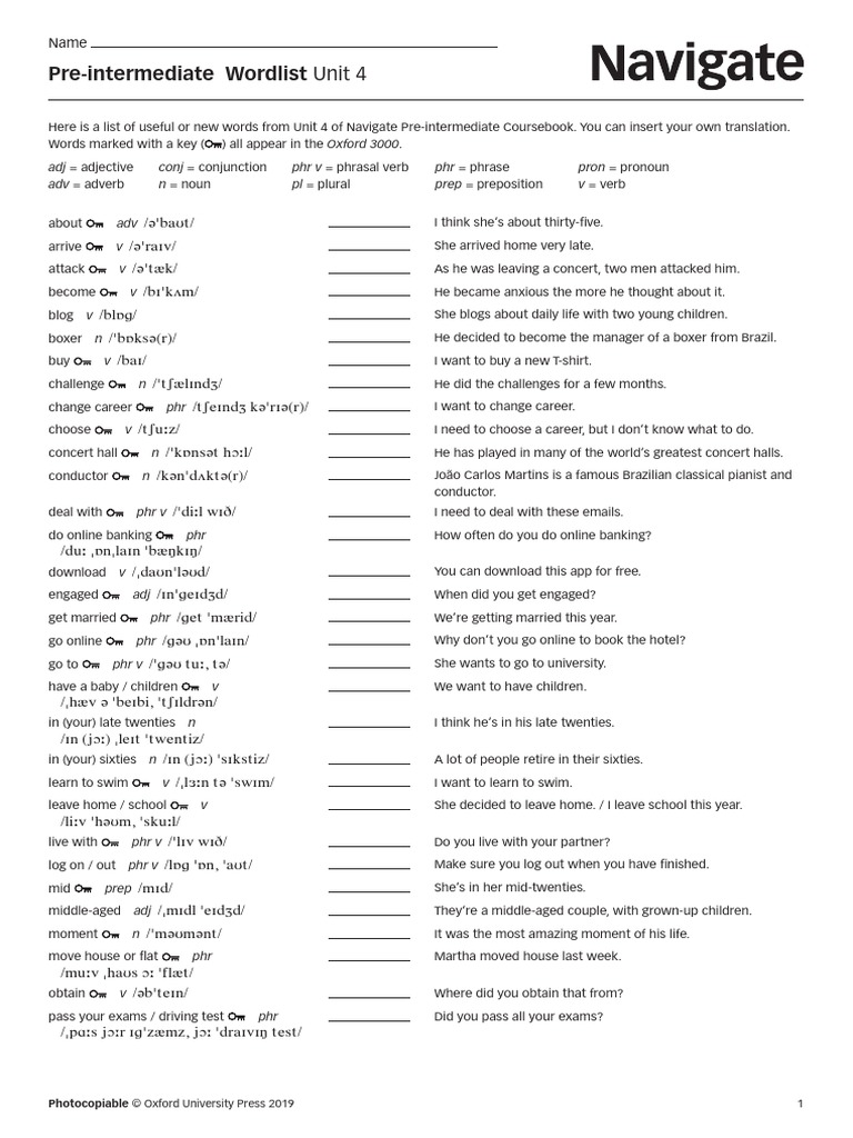 Navigate B1 Pre Intermediate Coursebook Pdf