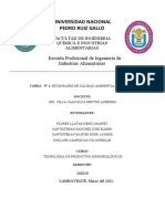 ELMER CUDRO TAREA N°1 ESTANDARES DE CALIDAD DEL AGUA