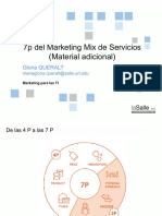 7p Marketing Mix Servicios