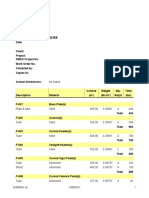 Autocad Massprop Weight Calc Spreadsheet