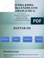 Kel 7 KINETIKA ENZIM ANTI INFLAMASI (COX-2)