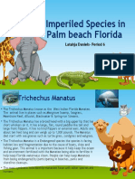 Imperiled Species in Palm Beach Florida: Latahja Daniels-Period 6