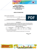 CertificateOfAcceptance DeedOfDonation