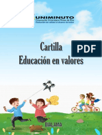 Cartilla Educación en Valores