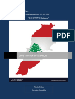 Constitution of Lebanon (Terjemahan)