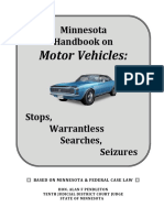 Minnesota Handbook On Motor Vehicles Stops and Warrantless Searches 14 9