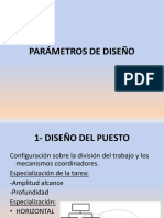 3-Parámetros de Diseño-Diseño Del Puesto