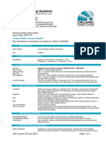 Organic Farming Systems: Material Safety Data Sheet Issue Date: 30/07/15