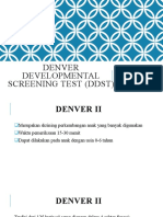 Panum Denver Developmental Screening Test (DDST)
