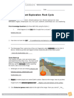 Rock Cycle Gizmo With Answers