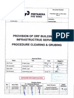 PHEWMO ORF Z PRC 0003 Rev.0 Procedure Clearing & Grubing (AFC)