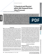 Comparison Bet Physical Properties of Catfosh Oils Prepared From Extracting Process