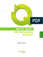 MATHS QUEST HSC Mathematics General 2 4th Edition