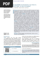 Intravenous Drug Incompatibilities in The Intensiv