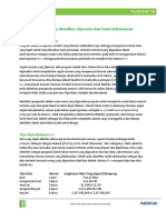 Chapter 2 Tipe Data, Identifier, Operator Dan Control Statement